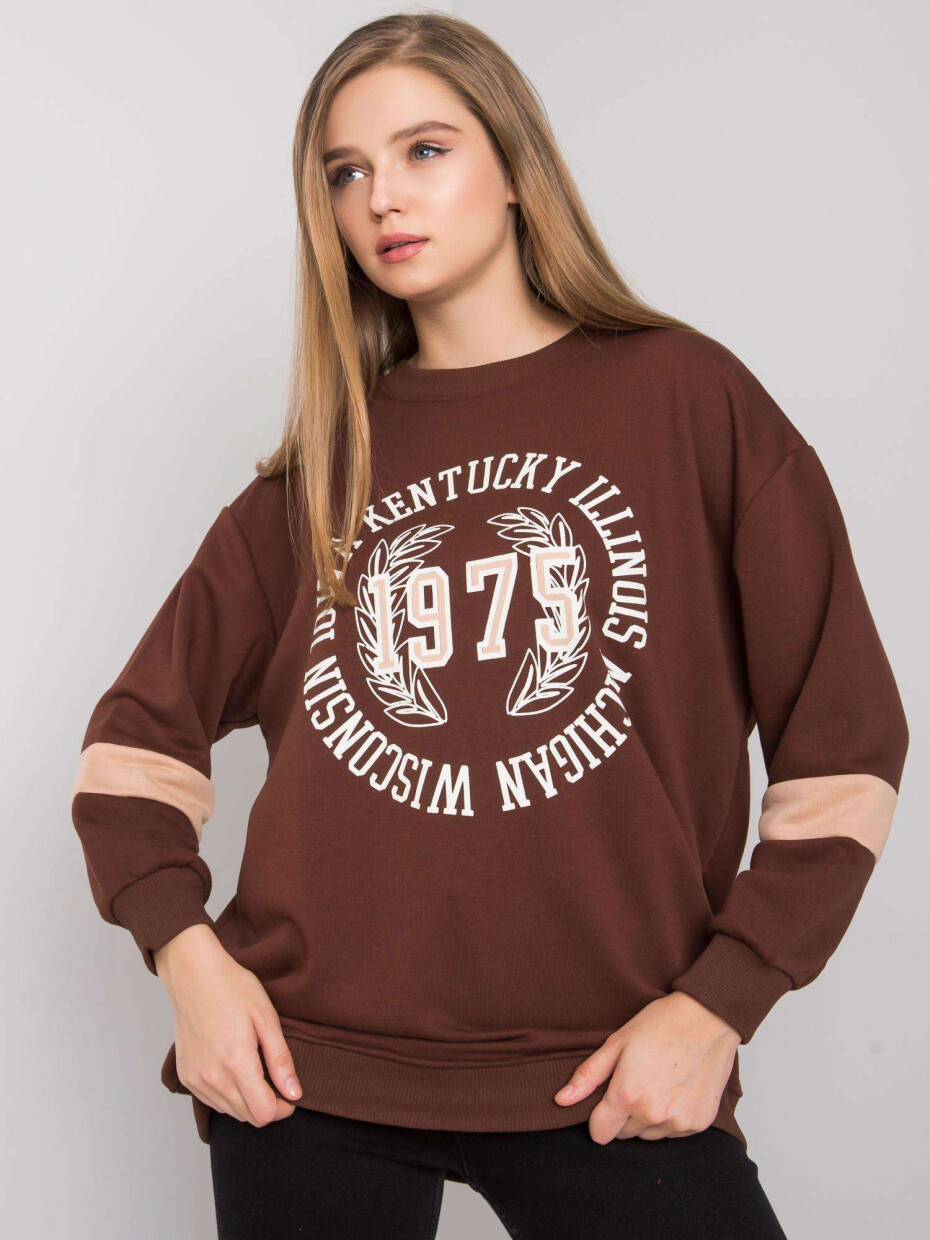 Mikina FA BL 7231.33X tmavě hnědá jedna velikost - main (0)