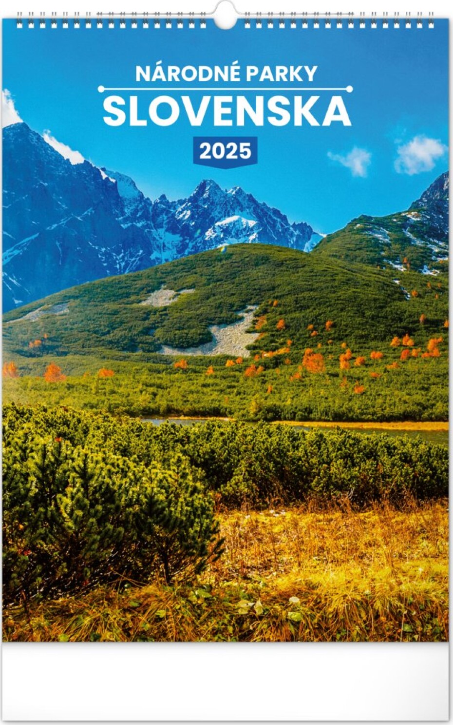 NOTIQUE Nástenný kalendár Národné parky Slovenska 2025, 33 x 46 cm Slovensky - main (0)