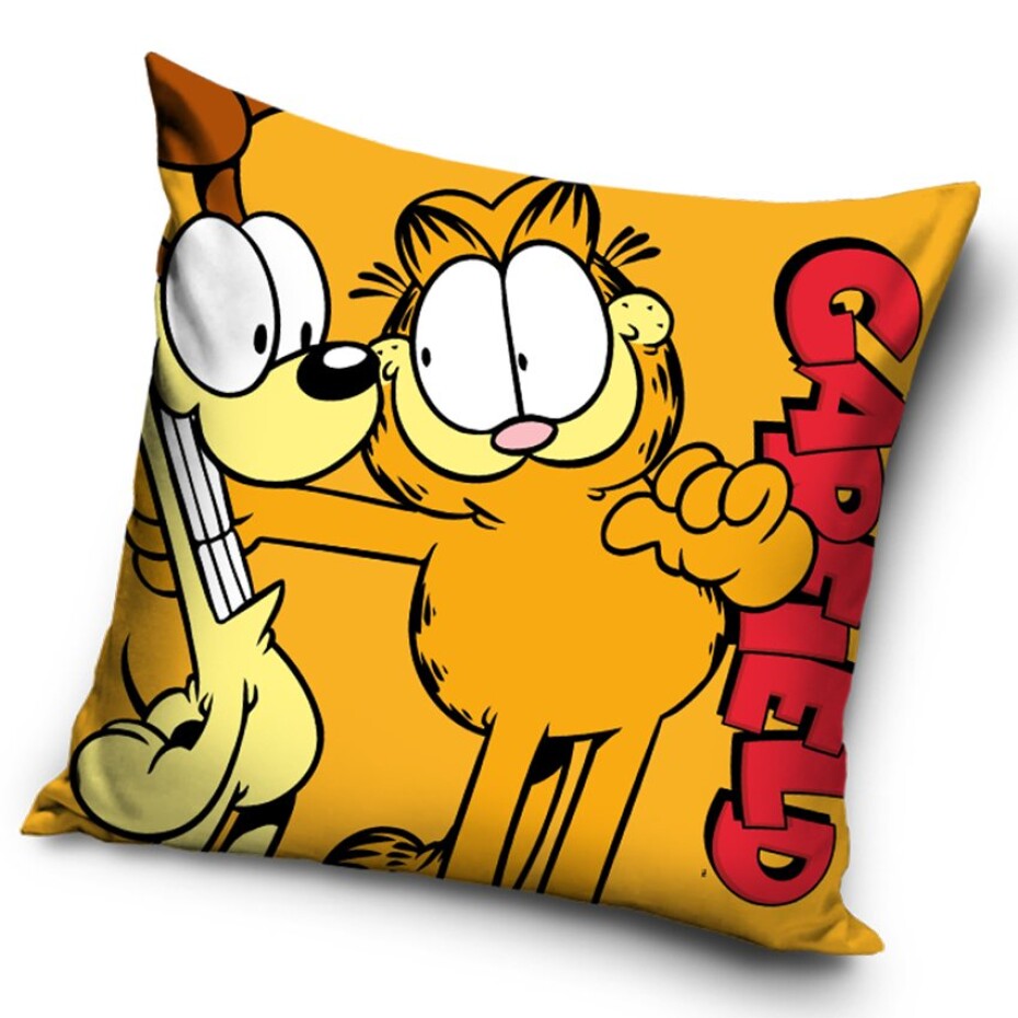 Dětský polštářek Garfield a kamarád Odie - main (0)