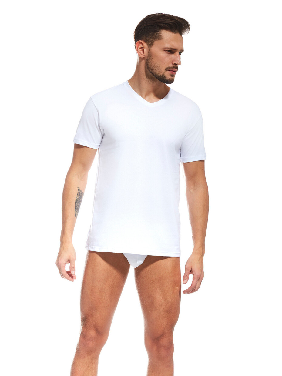 Pánské tričko Cornette 201 New 4XL-5XL tmavě modrá 3XL - main (0)