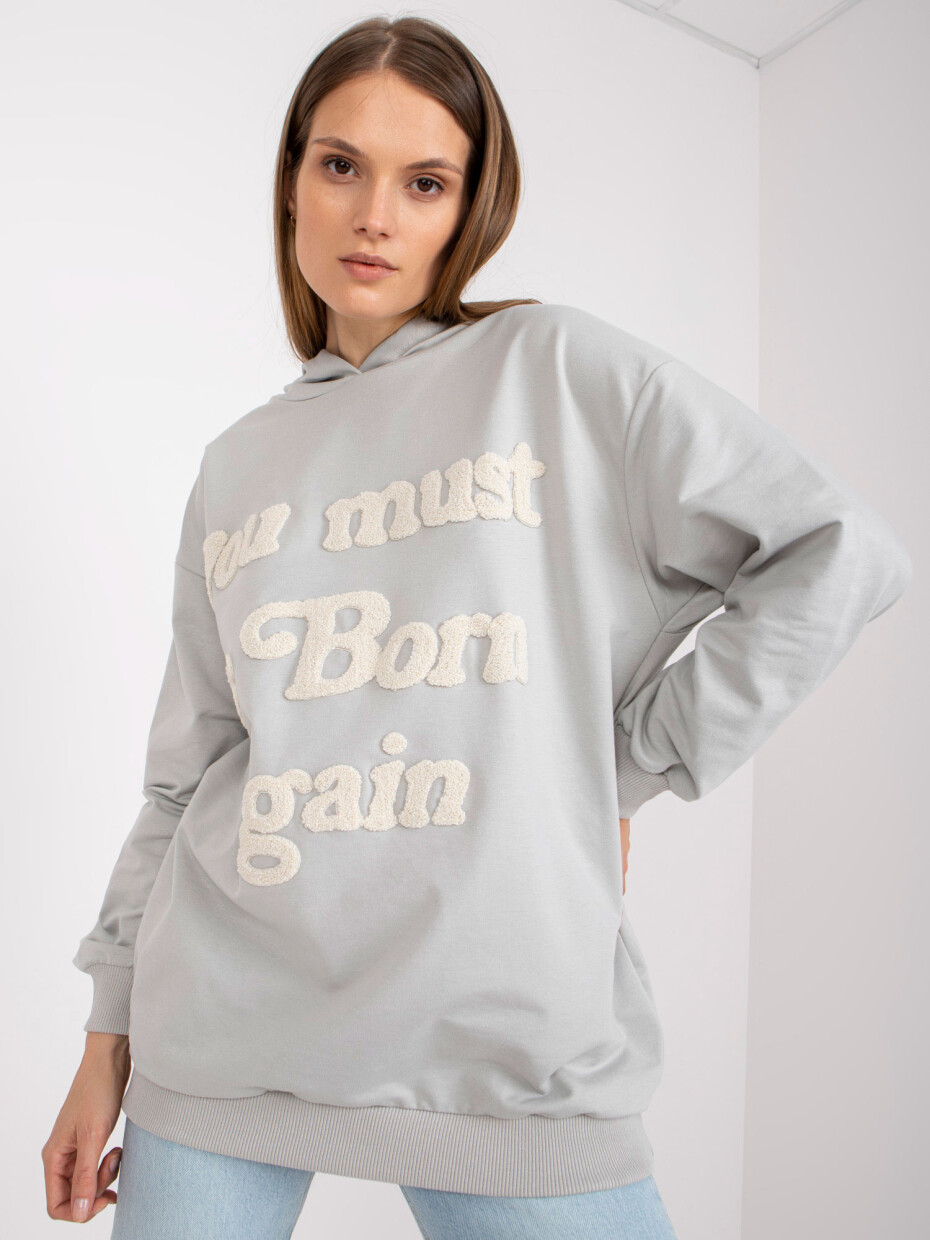 Mikina FA BL 7716.39 světle šedá jedna velikost - main (0)