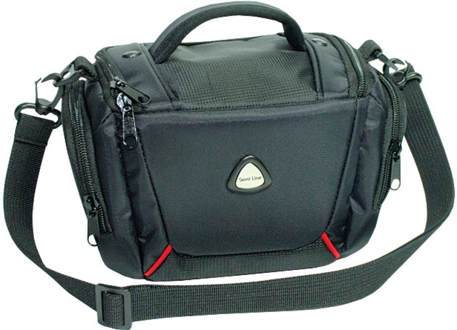 Brašna na fotoaparát Semiline 8525 Black 15 cm x 21 cm x 12,5 cm - main (0)