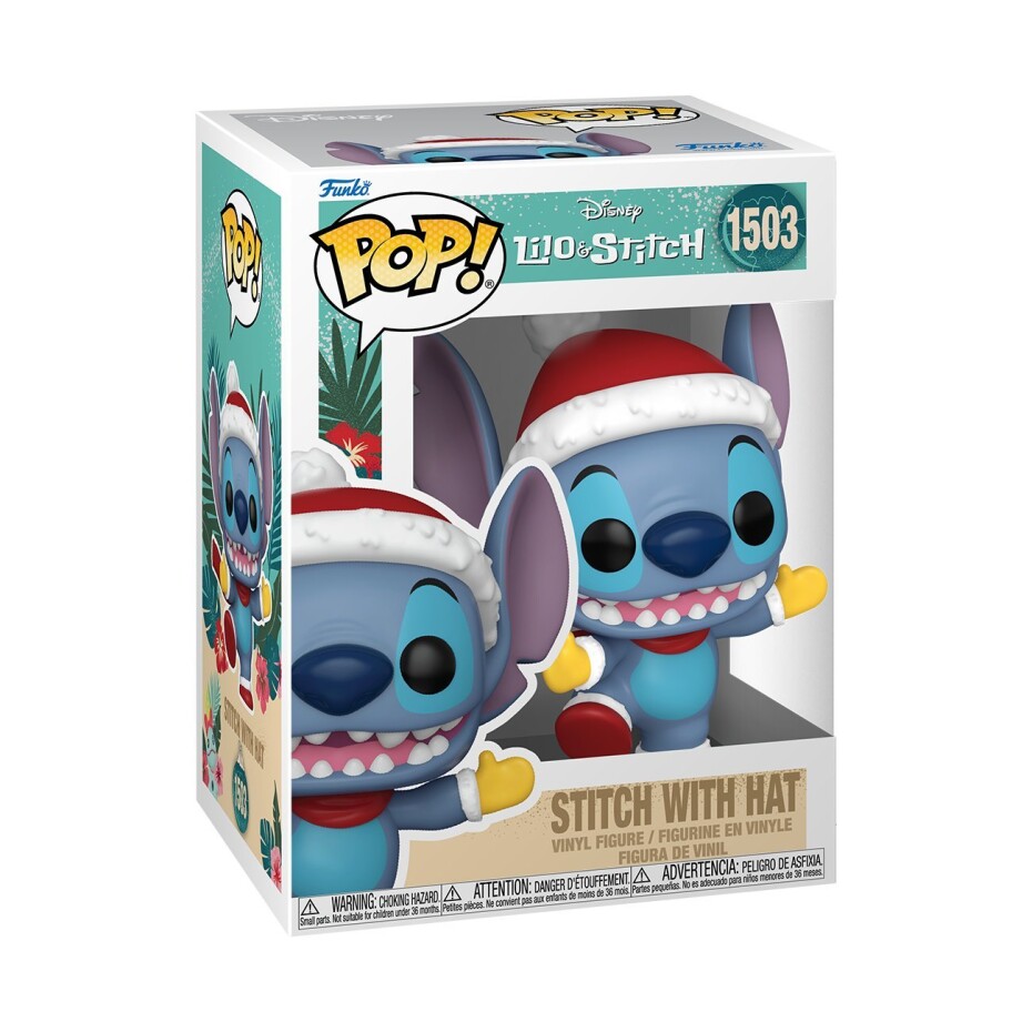 Funko POP Disney: Stitch - Stitch with Hat (Holiday) - main (0)