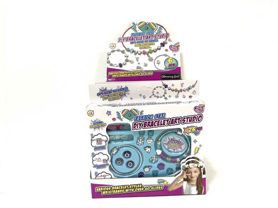 Sada na tvorbu náramků Art Studio 6 ks - Alltoys - main (0)