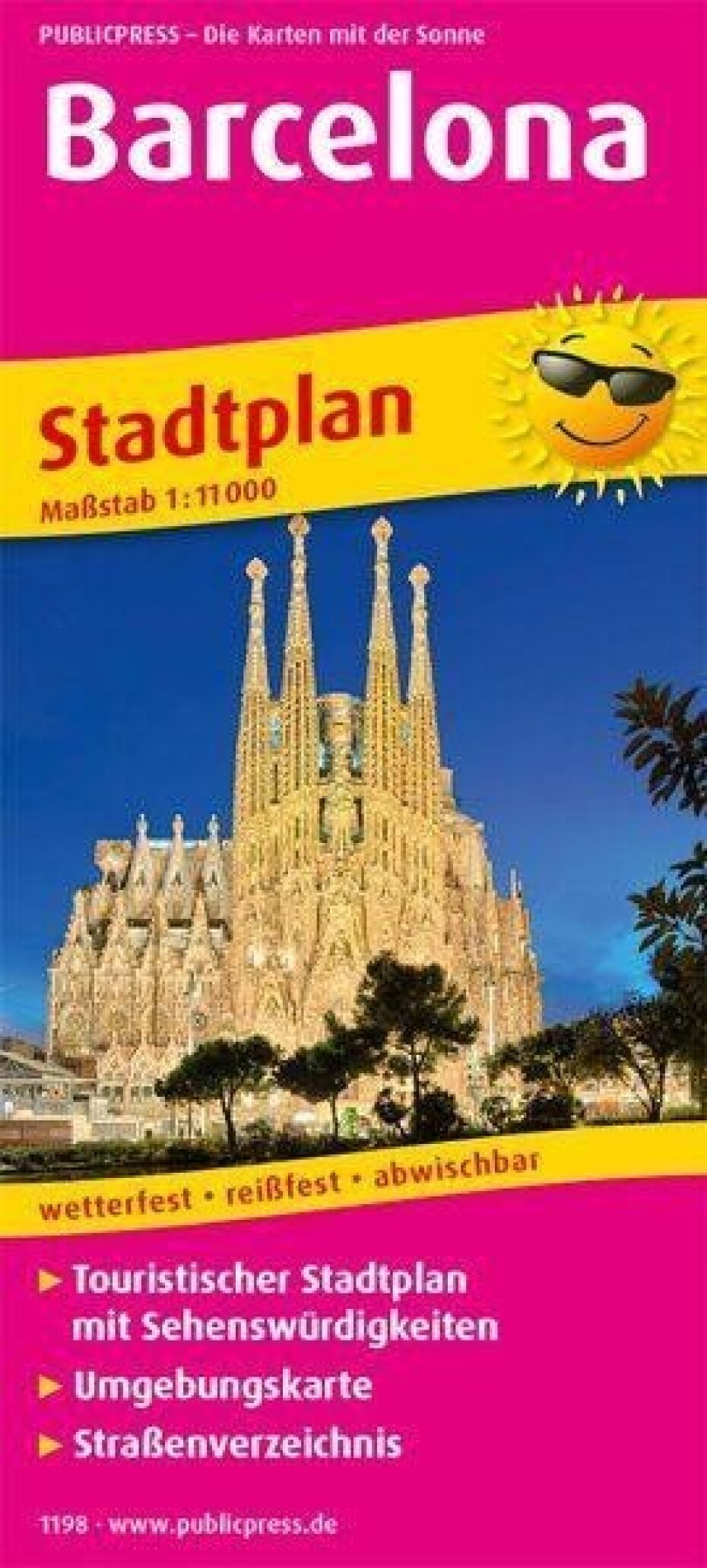 Barcelona 1:11 000 / plán města - main (0)