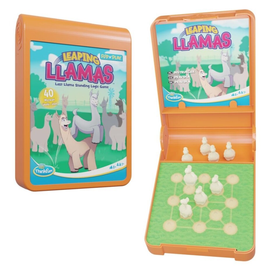 ThinkFun Flip &amp; Play Skákající lamy - main (0)