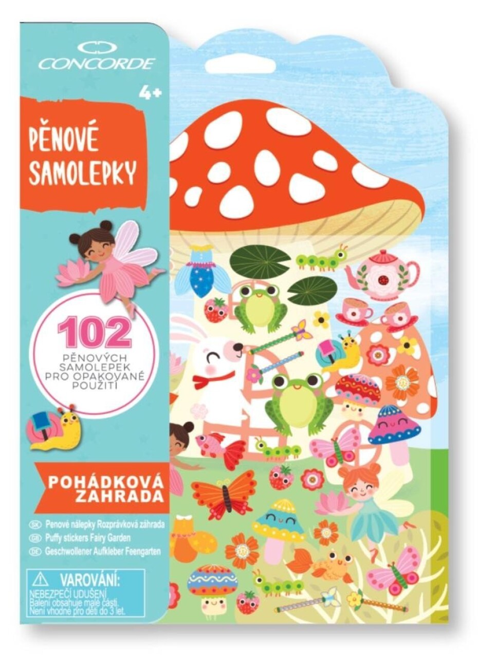 Concorde Pěnové samolepky - Pohádková zahrada - main (0)