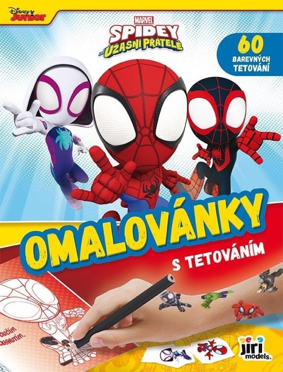 Spidey - Omalovánky s tetováním - main (0)