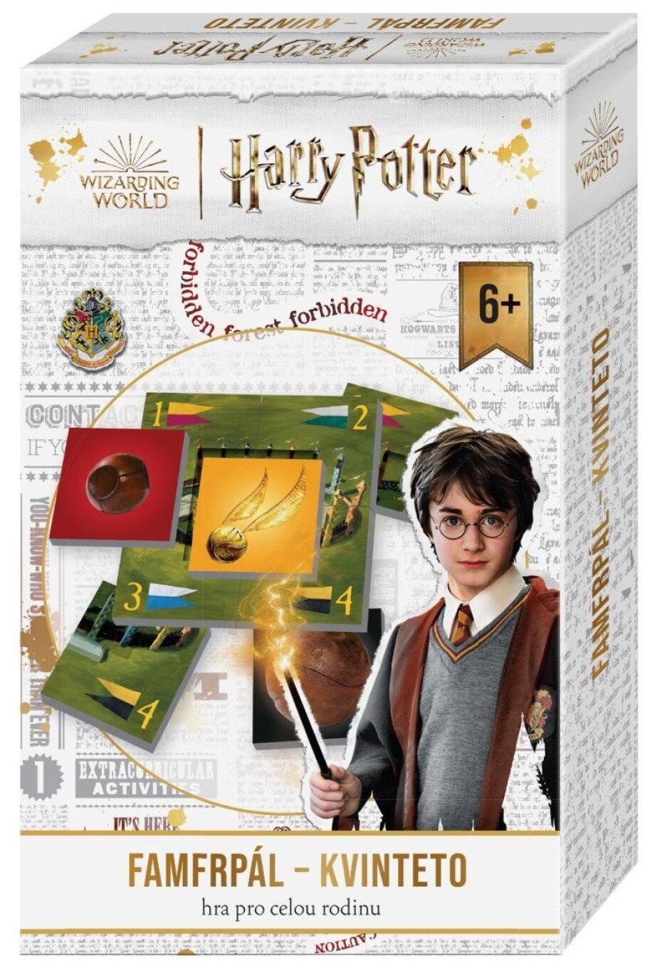 Harry Potter Famfrpál Kvinteto - rodinná hra (cestovní verze) - main (0)