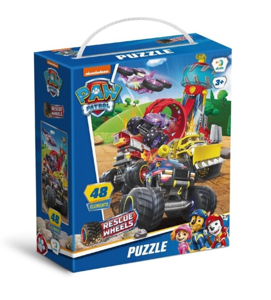 Puzzle Tlapková patrola: Na plný plyn 48 dílků - main (0)