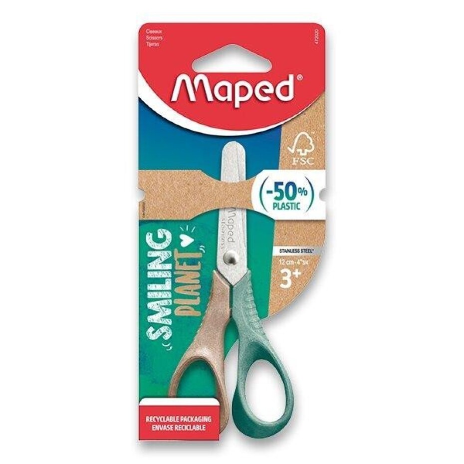 Maped Nůžky Smiling Planet Vivo 12 cm - main (0)