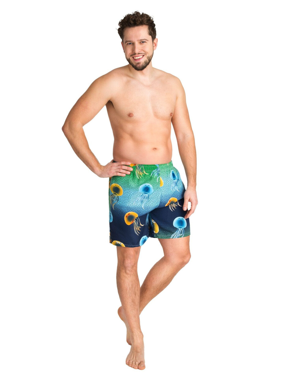 Yoclub Pánské plážové šortky LKS-0045F-A100 Multicolour M - main (1)