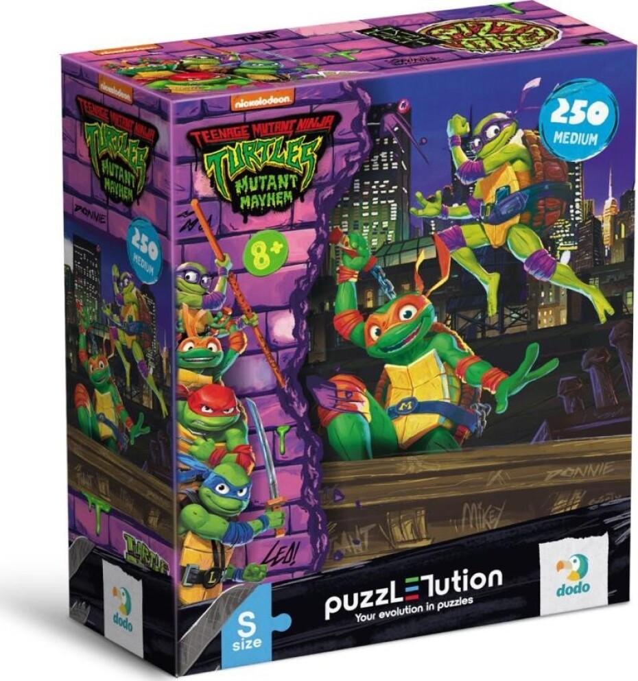 Puzzle Želvy Ninja: Donatelo a Michelangelo 250 dílků - main (0)