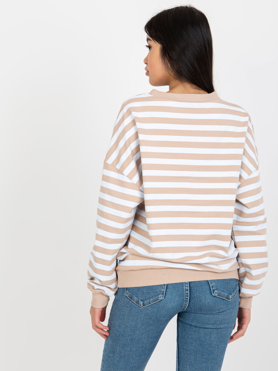 Dámská mikina LO BL LK 258 .29X bílá béžová L/XL - main (3)