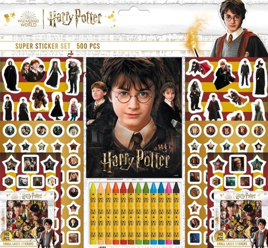 Harry Potter - Samolepkový set 500 - main (0)