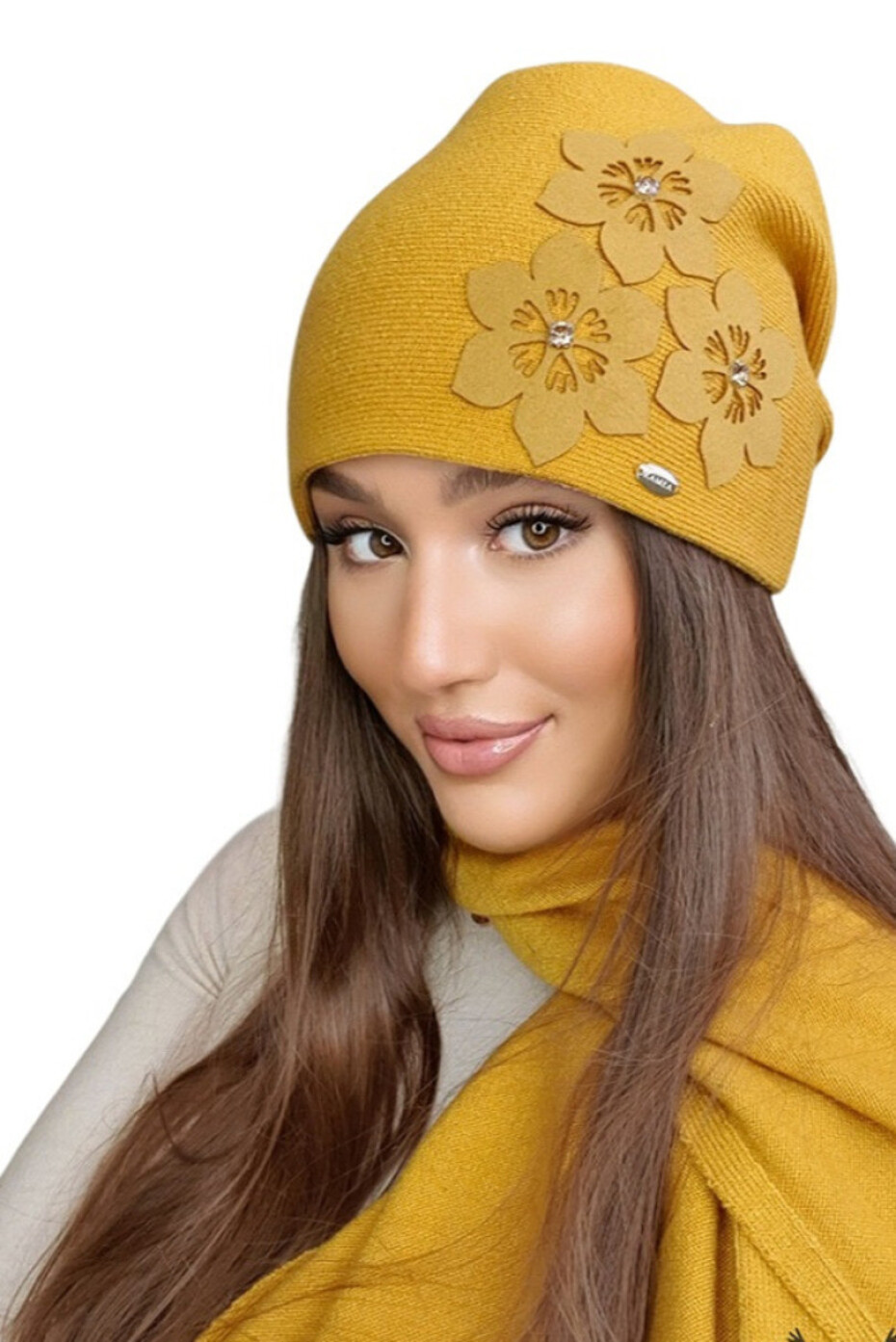 Dámská čepice TEONA HONEY 25 Univerzální - main (0)