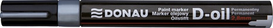 DONAU lakový popisovač D-oil, 2,8 mm, stříbrný - main (0)
