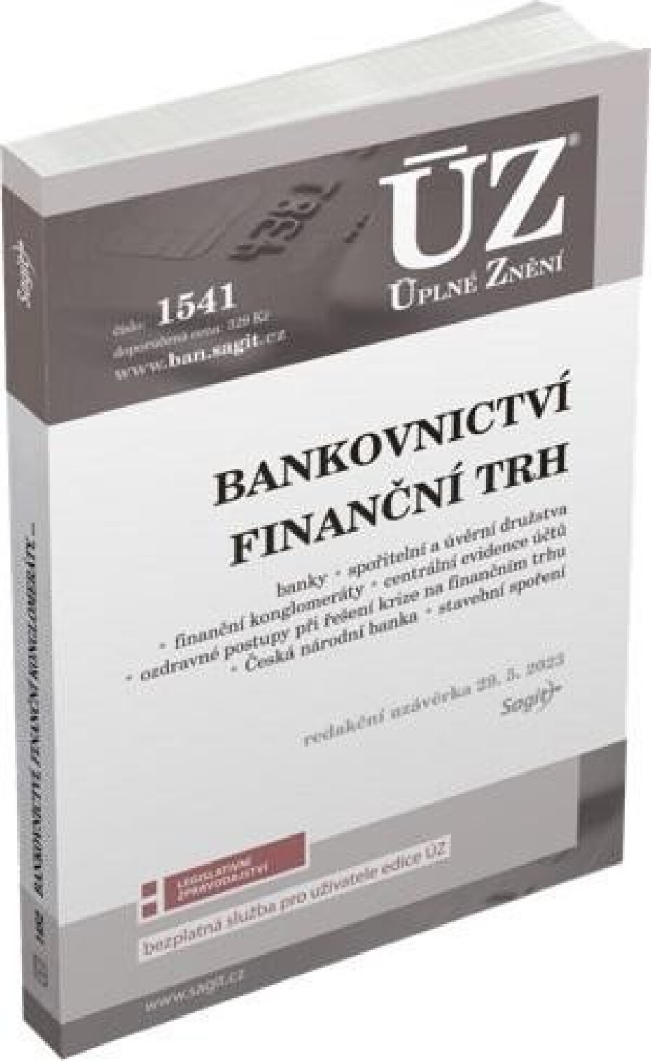 ÚZ 1541 Bankovnictví, Finanční konglomeráty, Stavební spoření, Centrální evidence účtů - main (0)