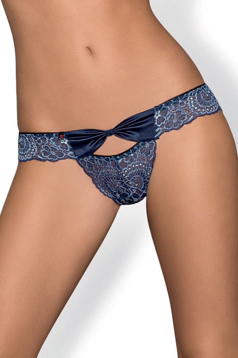 Erotické kalhotky Auroria - OBSESSIVE světle modrá L/XL - main (1)