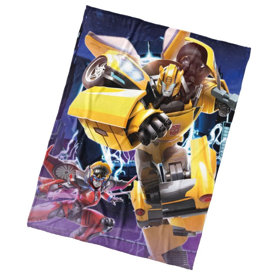 Dětská deka Transformers Bumblebee a Windblade 150x200 cm - main (0)
