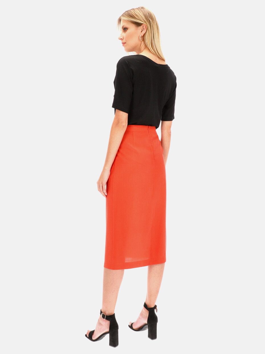Dámská sukně Goya - Potis & Verso oranžová 44/2XL - main (14)