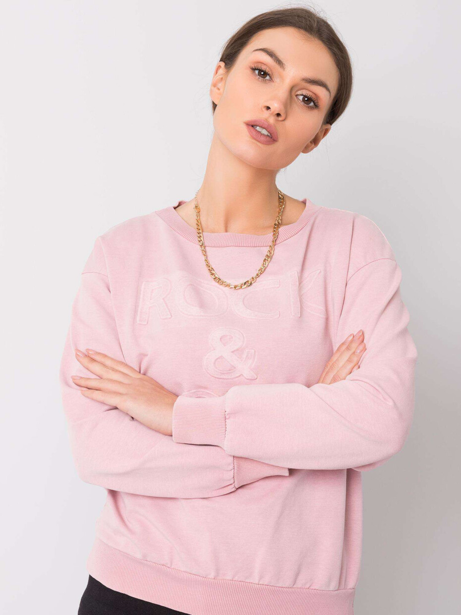Mikina EM BL 7639.55 světle růžová jedna velikost - main (0)