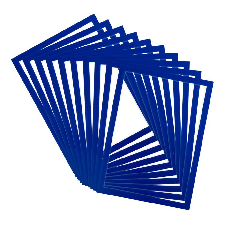 djois Magneto PRO - otevřený rámeček, A4, PVC, modrý, 10 ks - main (0)