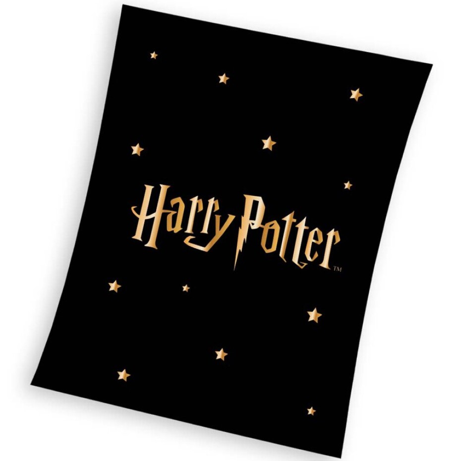 Dětská deka Harry Potter Gold Stars 130x170 cm - main (0)