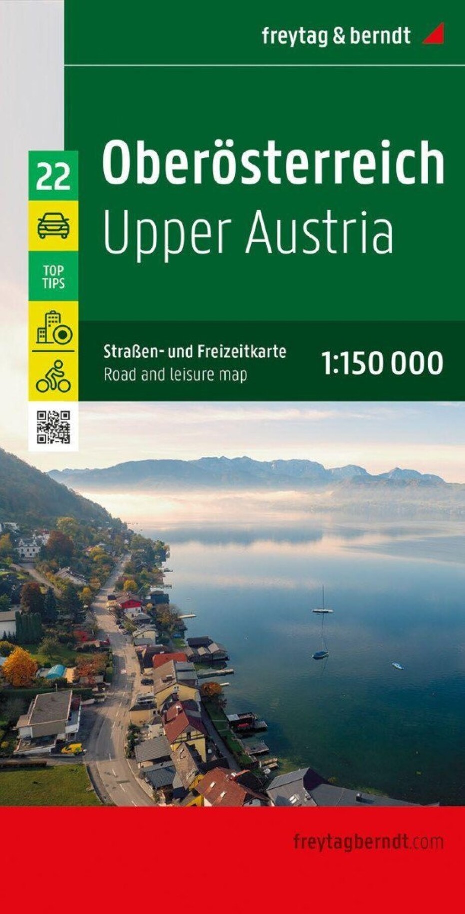 Horní Rakousko 1:150 000 / automapa - main (0)