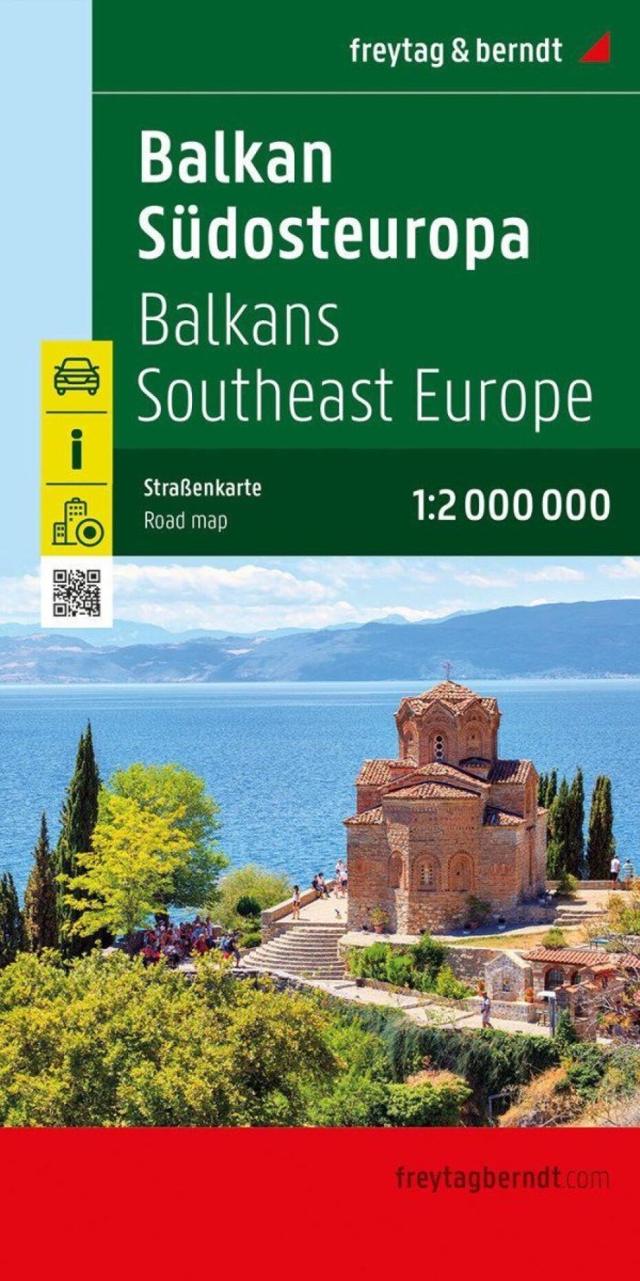 Balkán – jihovýchodní Evropa 1:2 000 000 / automapa - main (0)