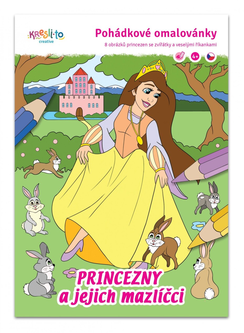 Pohádkové omalovánky / Princezny a jejich mazlíčci - Valentina Montevecchi - main (0)