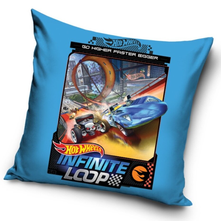 Dětský polštářek Hot Wheels Infinite Loop - main (0)