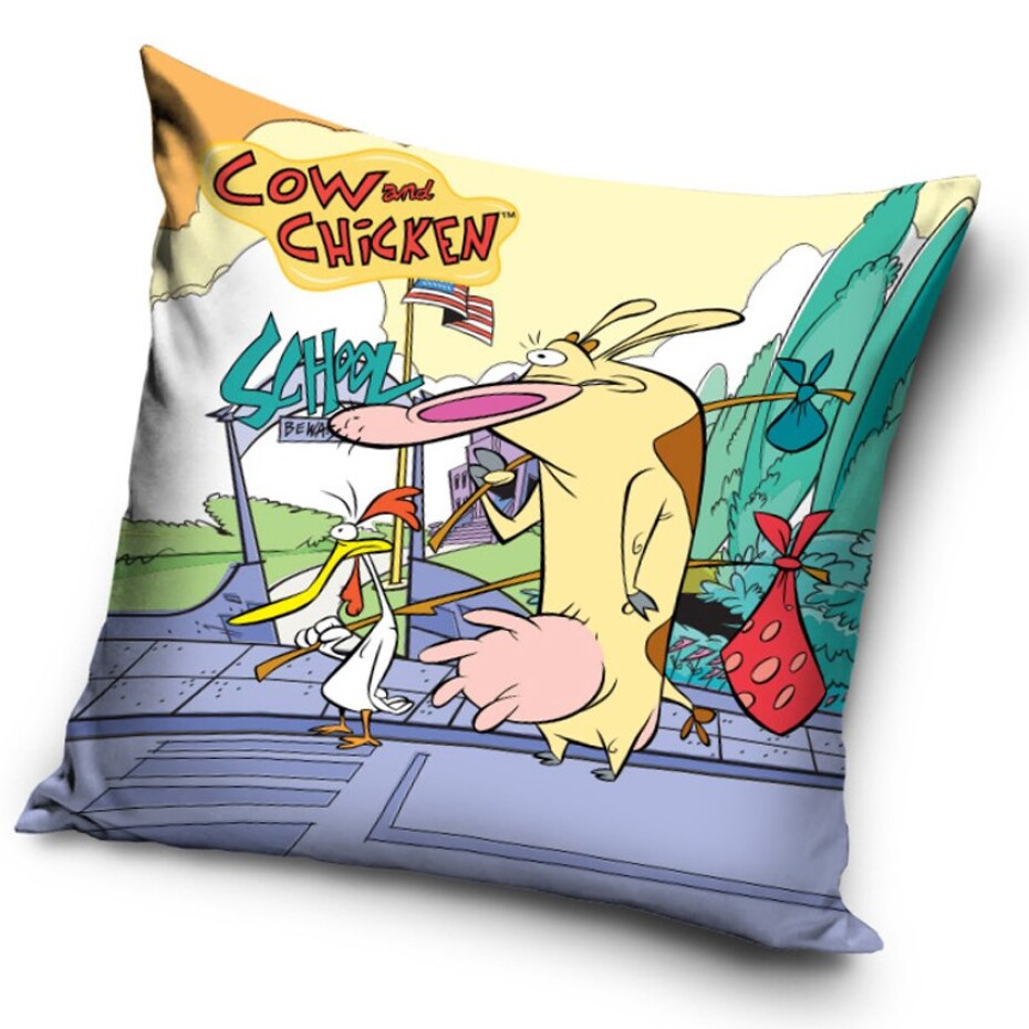 Polštářek Cow nad Chicken Záškoláci - main (0)