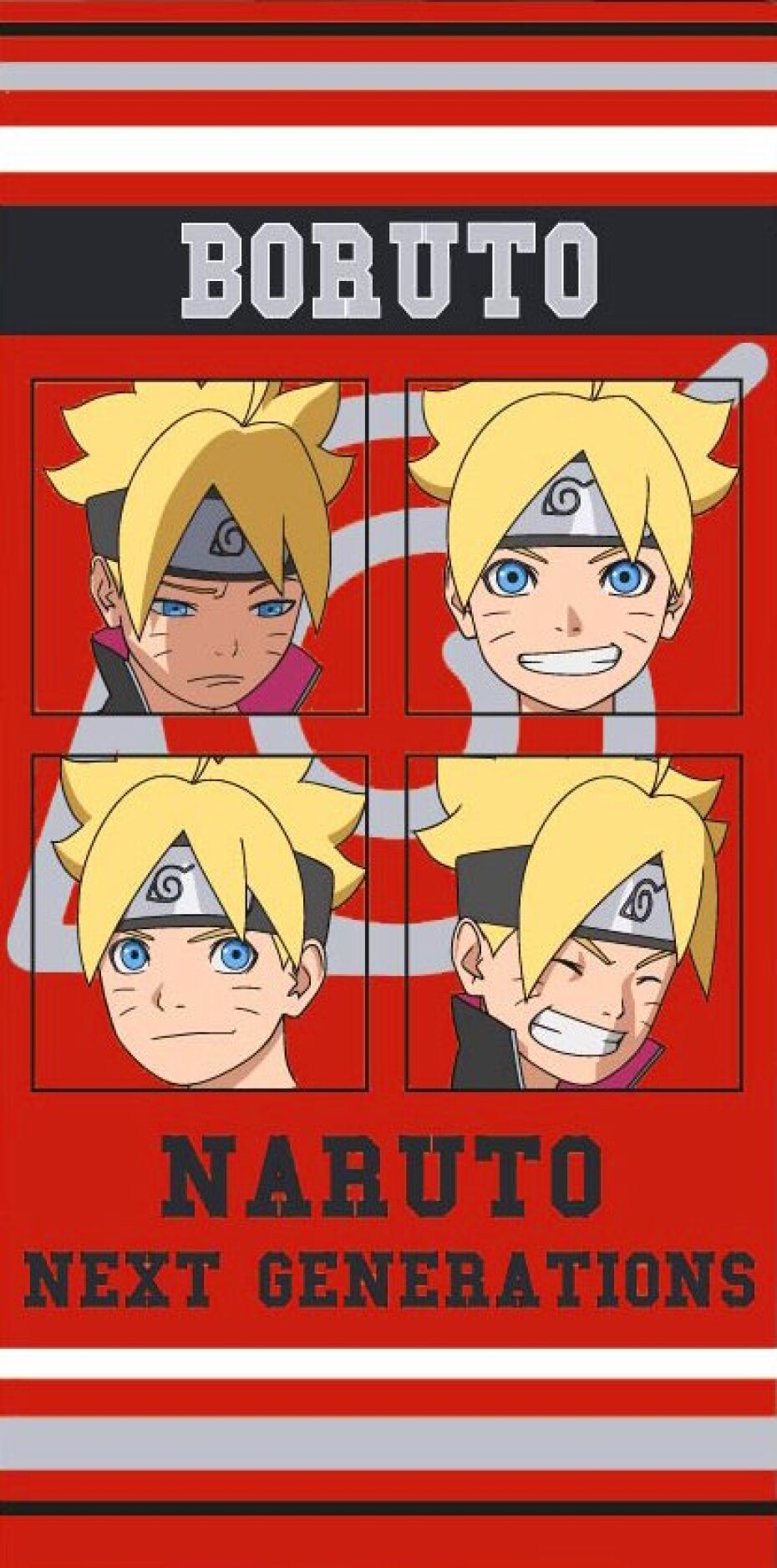 Dětská osuška Boruto - main (0)
