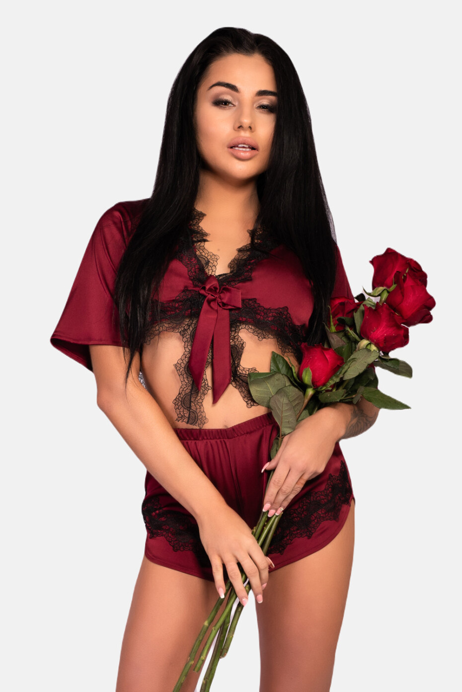 LivCo Corsetti Fashion Set Maurea Claret L/XL - main (2)