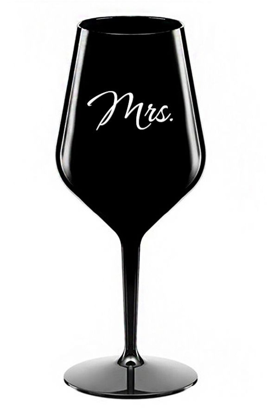 MRS. - černá nerozbitná sklenice na víno 470 ml - main (0)