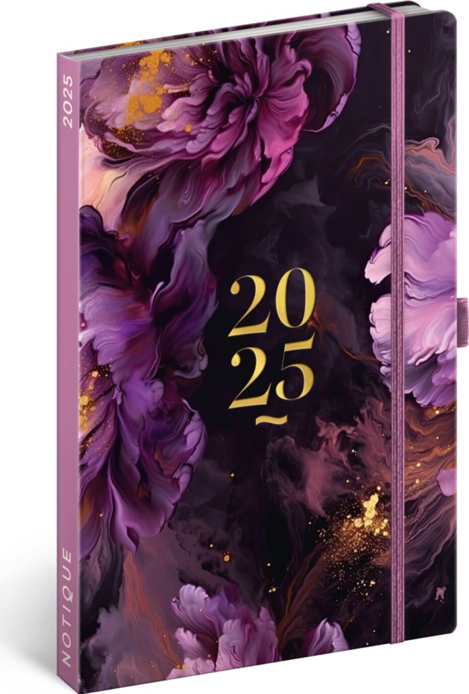 NOTIQUE Týdenní diář Fialová 2025, 13 x 21 cm - main (0)