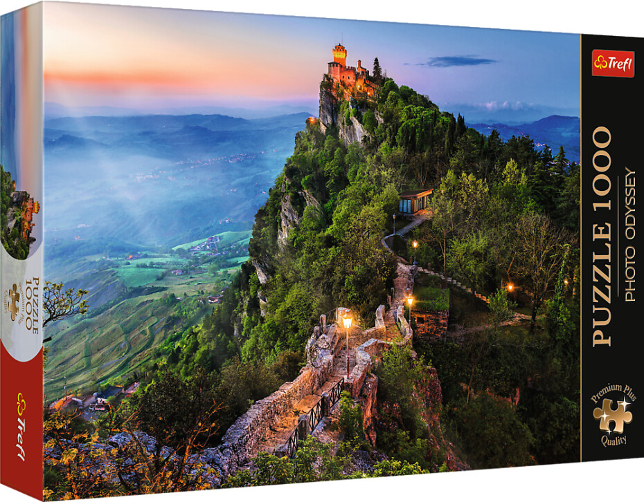 Puzzle Premium Plus Photo Odyssey: La Cesta, San Marino/1000 dílků - Trefl - main (0)