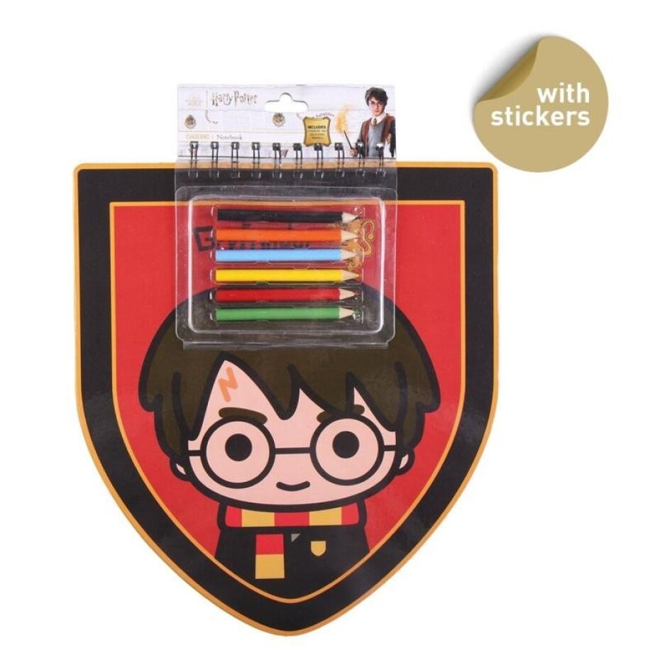 Harry Potter Zápisník s pastelkami - main (0)