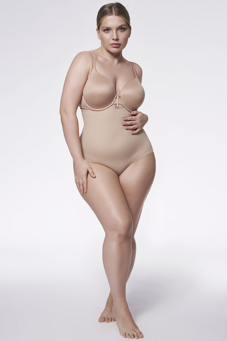 Julimex 251 High Waist kalhotky barva:přírodní L - main (2)