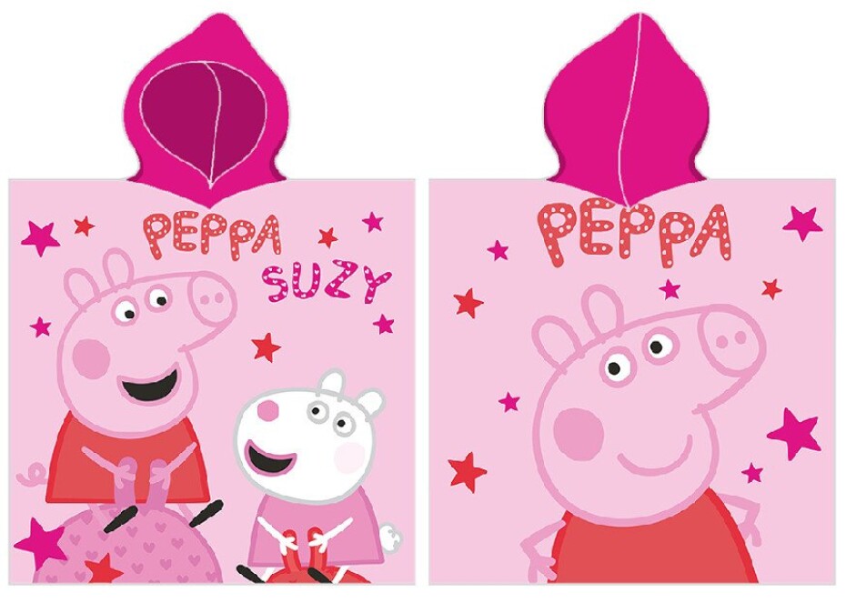 Dětské pončo Prasátko Pepina a Suzy na Skákacím Míči - main (0)
