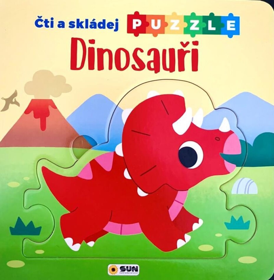 Čti a Skládej Puzzle Dinosauři - main (0)