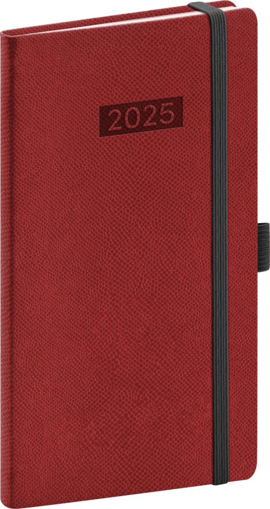 Diář 2025: Diario - bordó, kapesní, 9 × 15,5 cm - main (0)