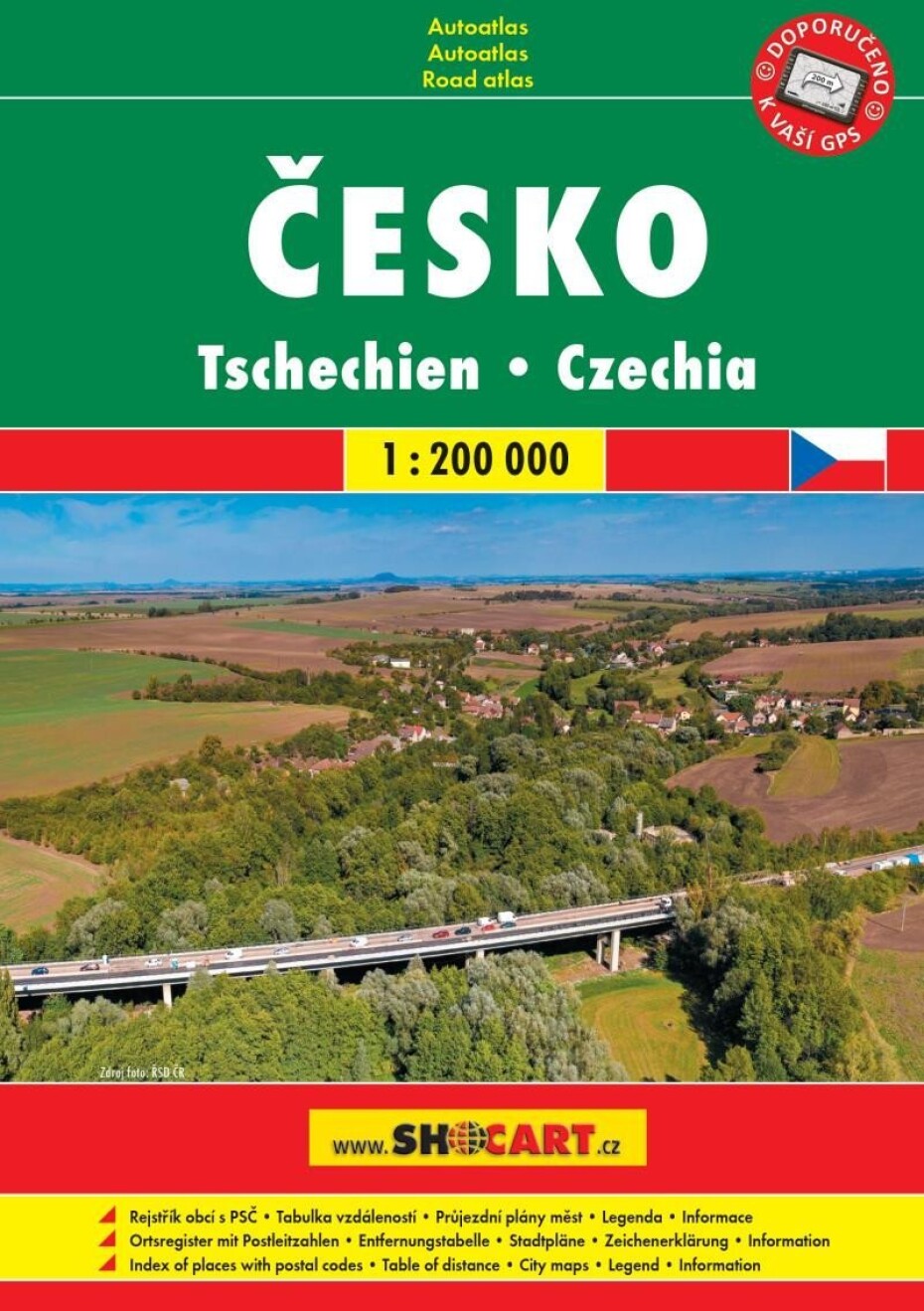 Česko 1:200 000 / autoatlas (A5, spirála) - main (0)