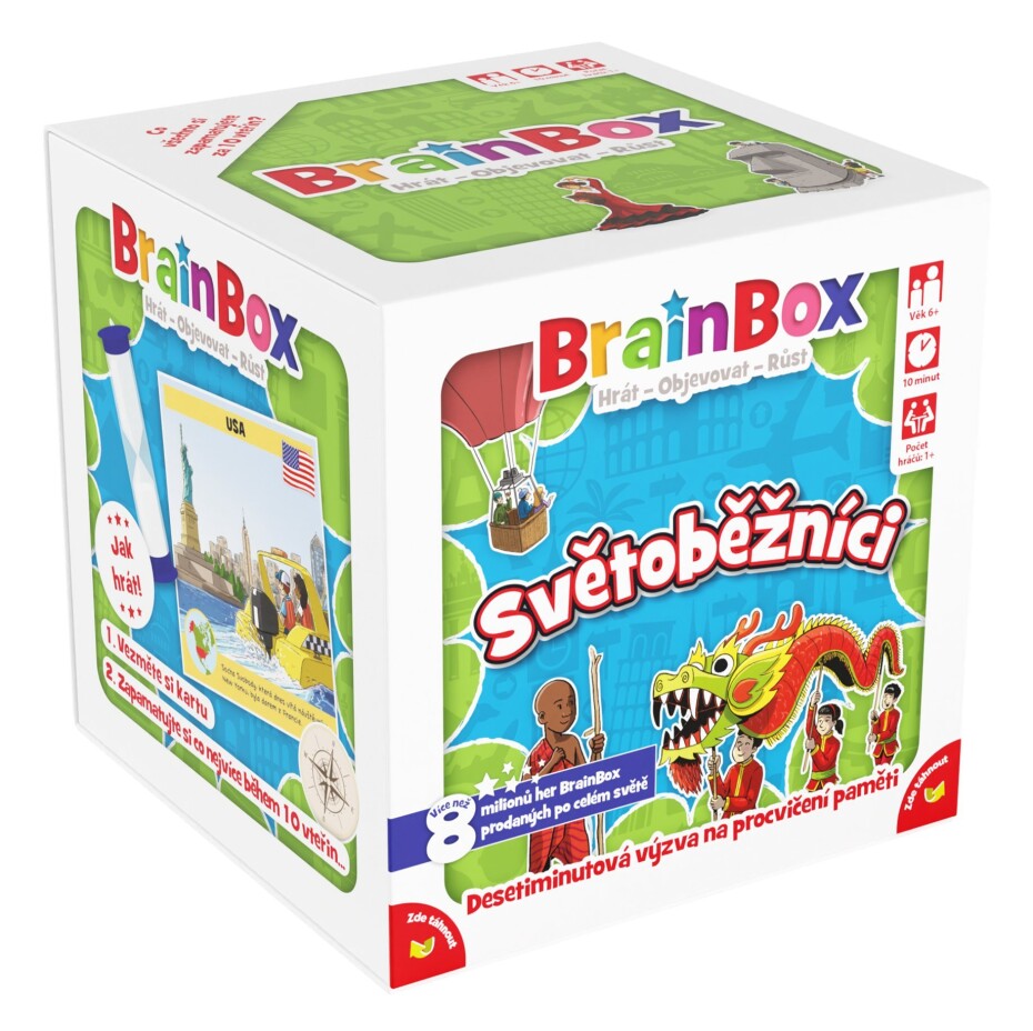 BrainBox: Světoběžníci (postřehová a vědomostní hra) - main (0)