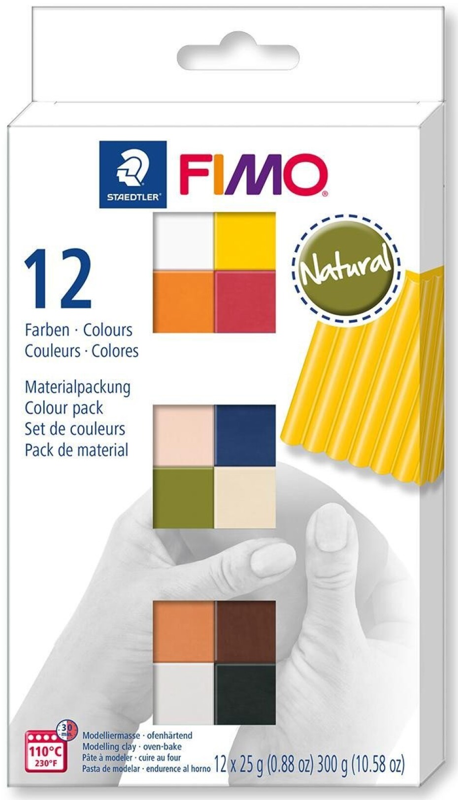 FIMO Soft sada 12 barev x 25 g - natural - main (0)