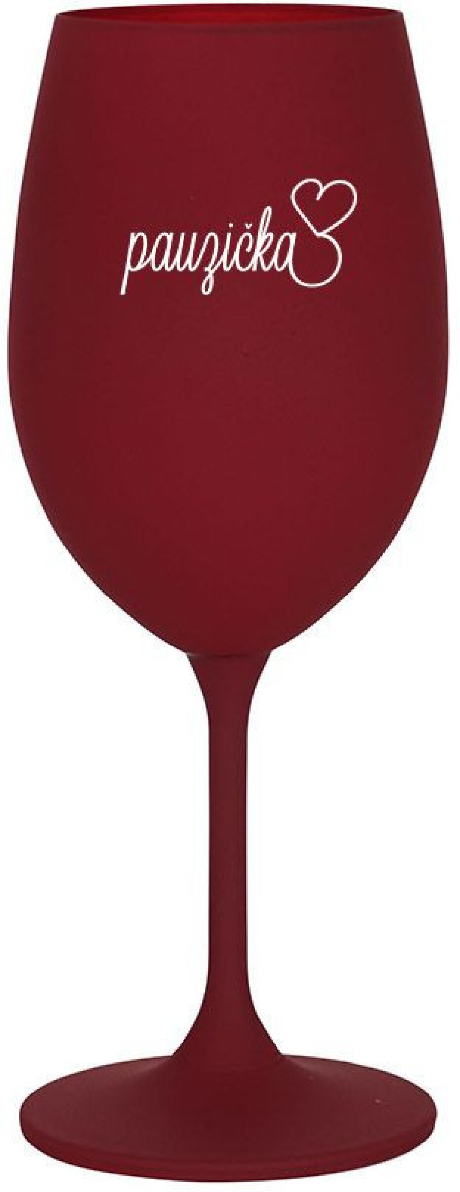 PAUZIČKA - bordo sklenice na víno 350 ml - main (0)