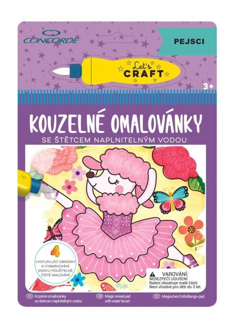 Concorde Kouzelné omalovánky - Pejsci - main (0)