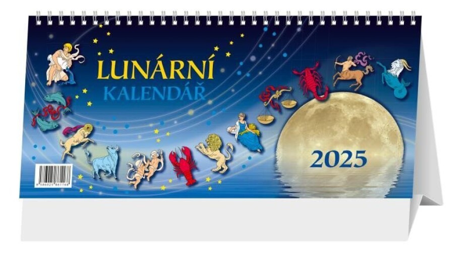 Kalendář 2025 Lunární, stolní, 29,7 x 13,8 cm - main (0)