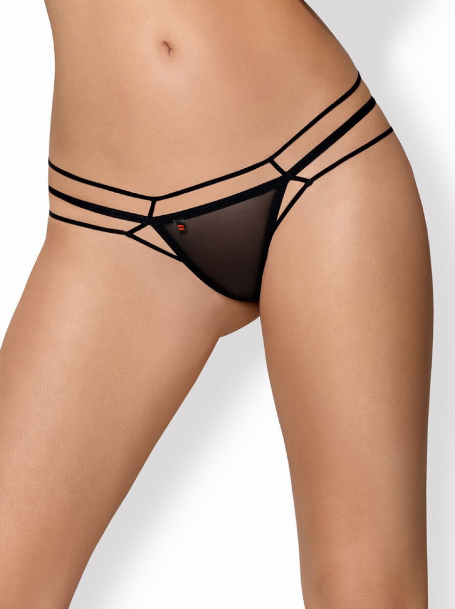Sexy tanga 875 - THO - Obsessive černá L/XL - main (1)